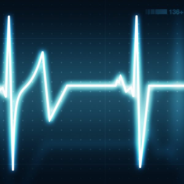 Heart EKG, representing medical tricorder technology
